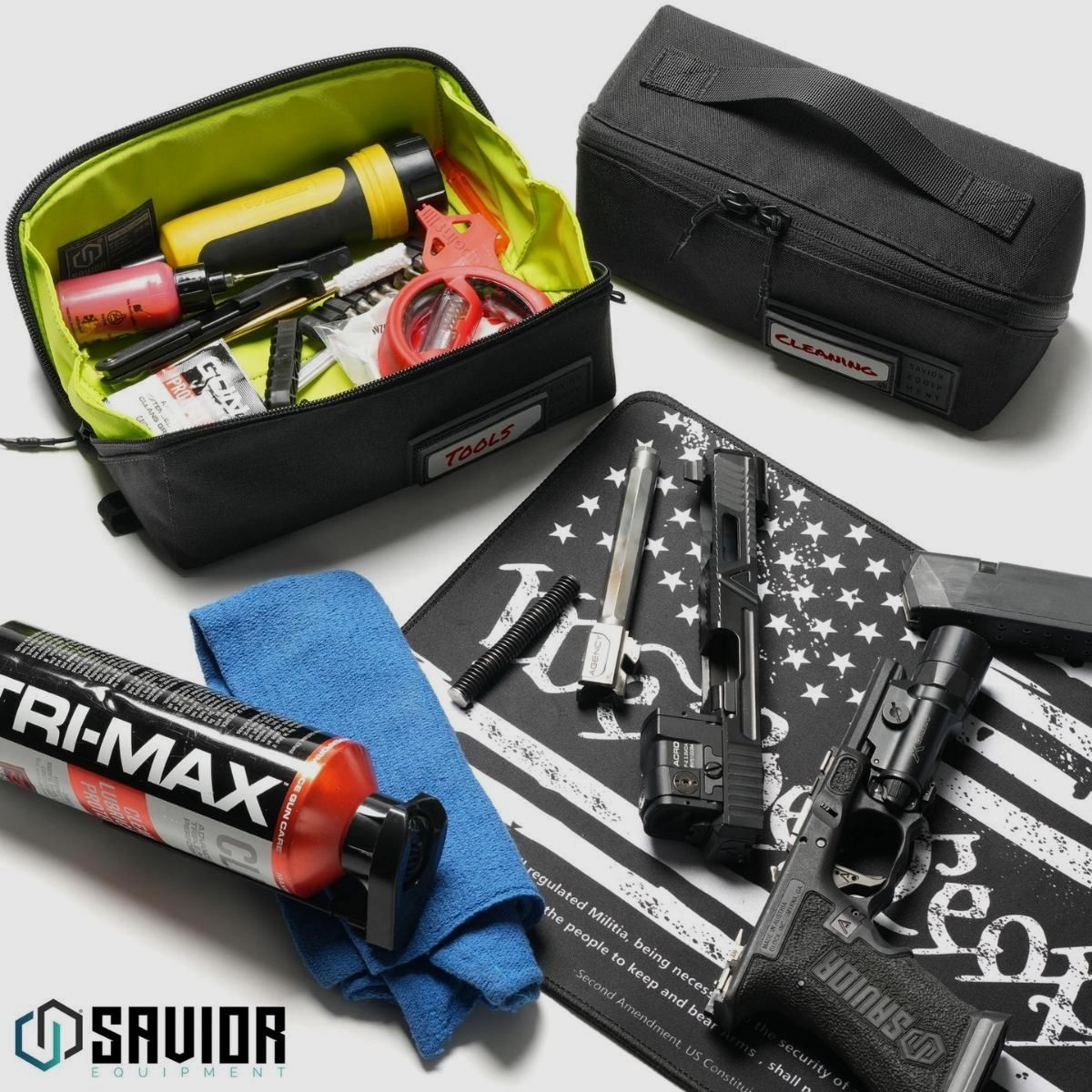 Savior – Bolsa universal – Utility Pouch – paquete de 2 – Dark FDE / Hi-Viz Orange – SP-SUP944-2P-TN-AN, imagen 4 de 6