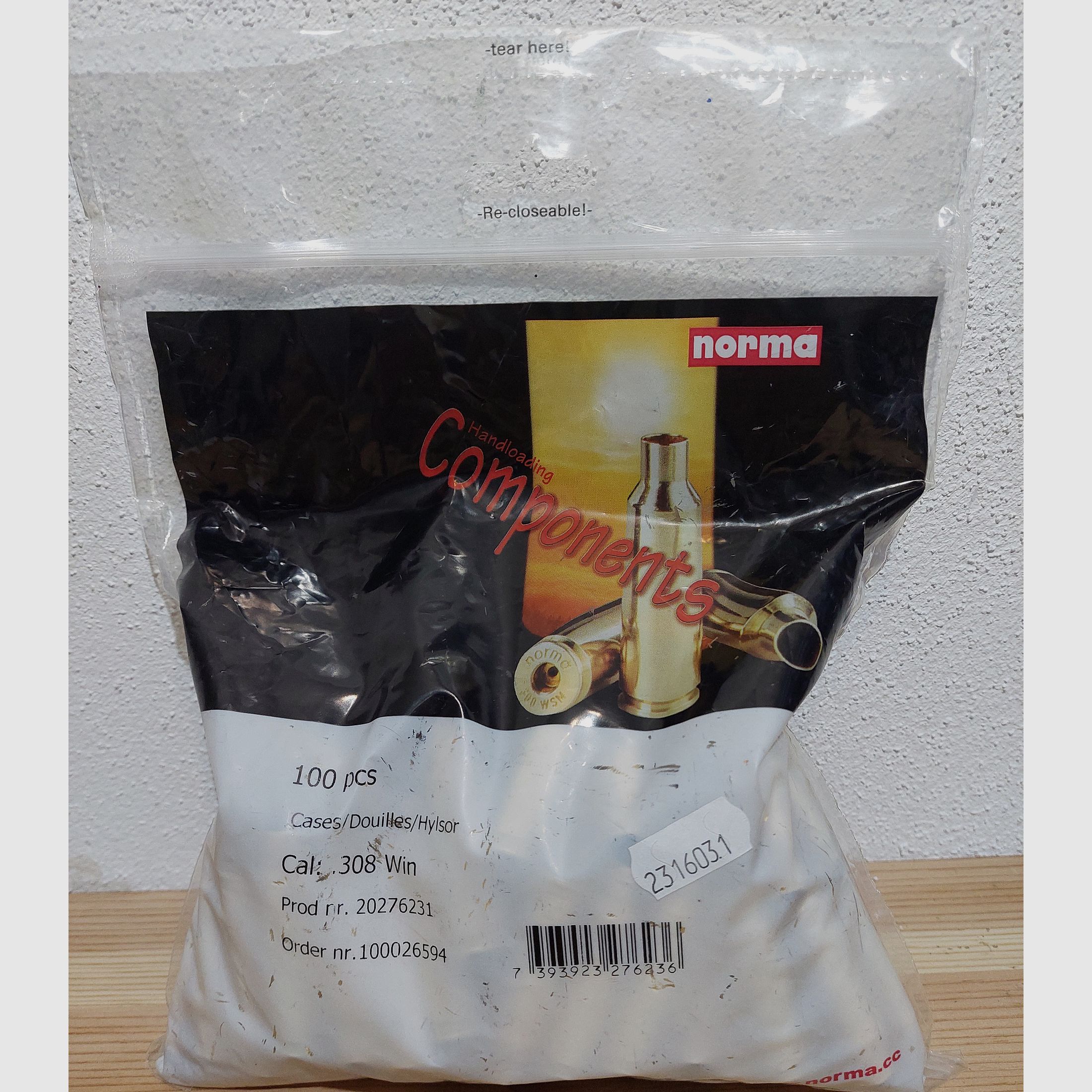 Original NORMA cartridges .308 Win. NEW & in original packaging