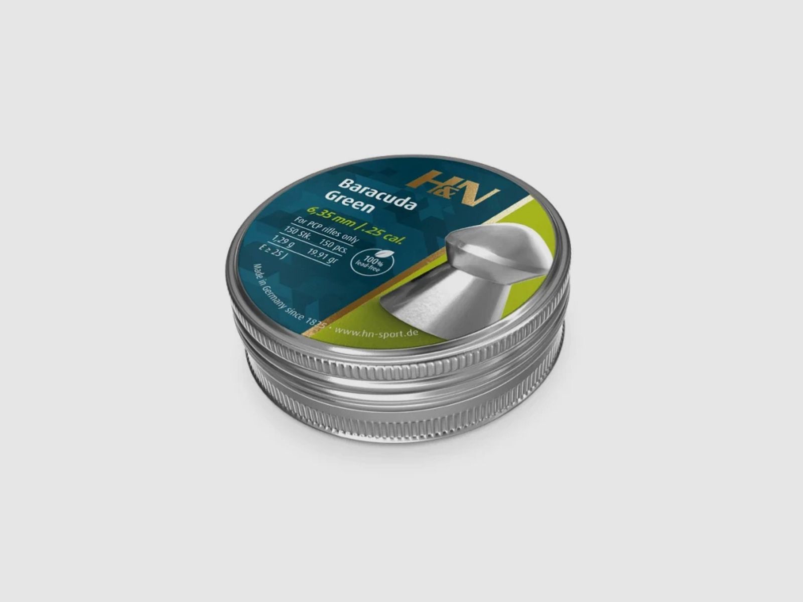 H&N Baracuda Green 6.35mm