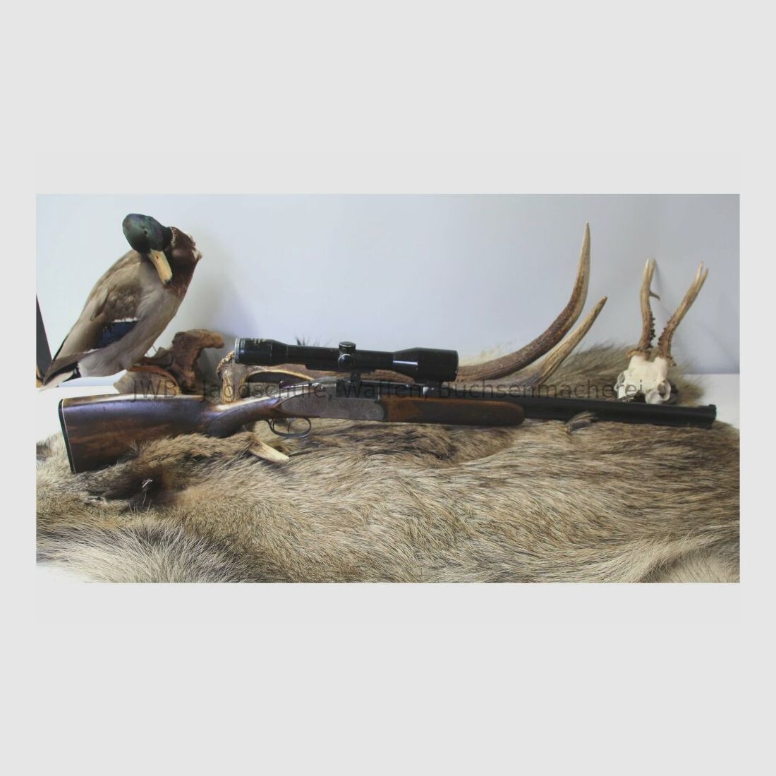 Antonio Zoli mit langen Seitenplatten - Frauenwaffe mit Schaftlänge 34 cm 7x57R; 16/70