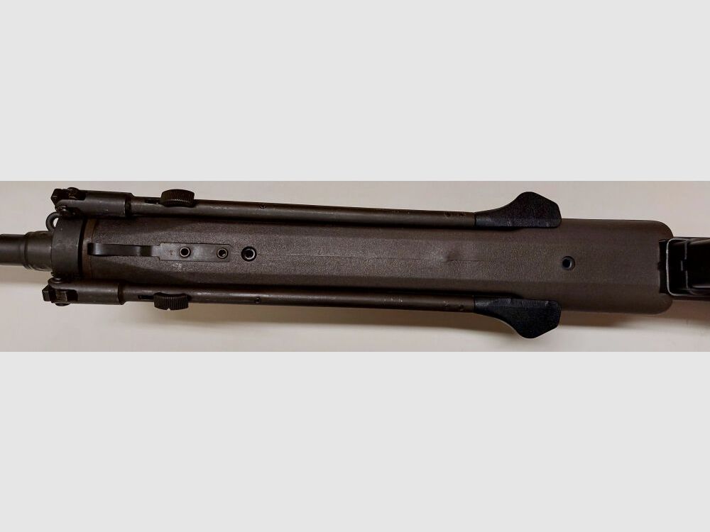 Heckler & Koch Original Heckler & Koch H&K G3 bipod with plastic feet for trapezoidal fore-end