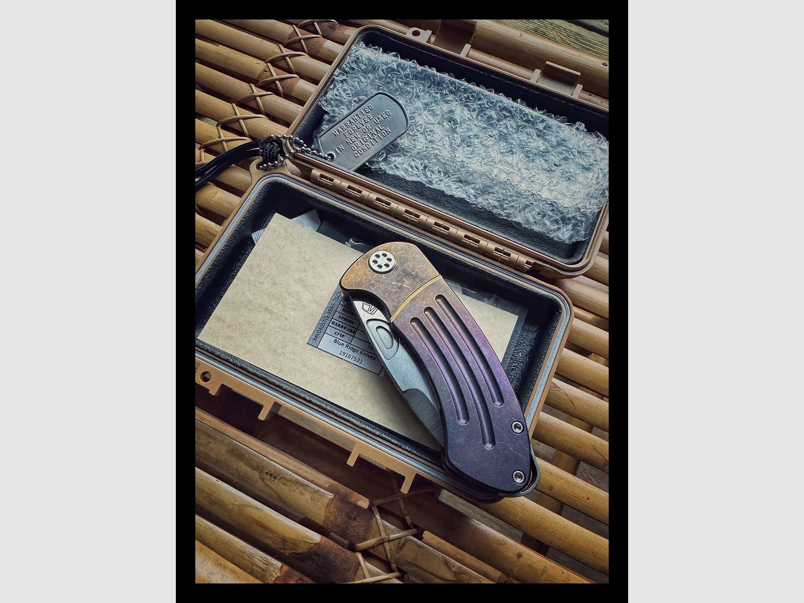 Medford Theseus nagelneu aus 10/2025 mit Rechnung Titan / S45VN Klinge Fullset