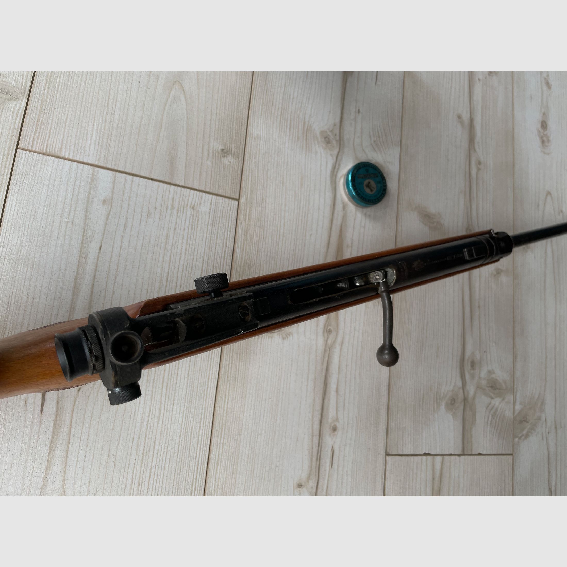 Haenel 311 air rifle with diopter, GDR
