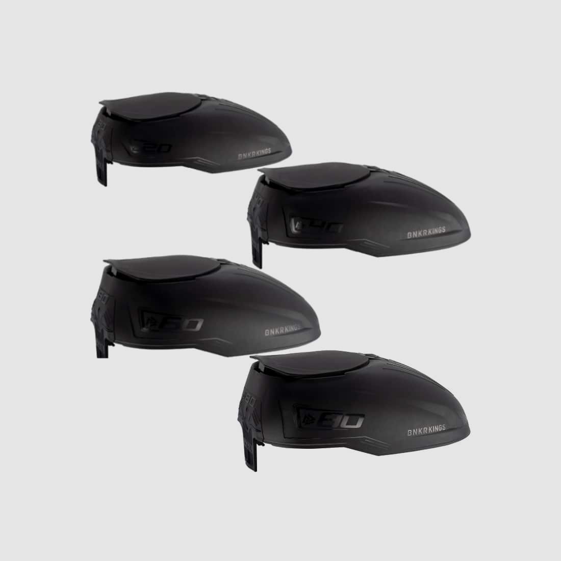 BunkerKings CTRL Top Shell Upgrade 20/40/60/80 (schwarz)