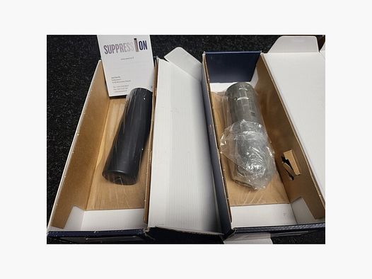 Neuer Schalldämpfer zum Superpreis: Ase Utra SL7i Kal. .30 M17x1 Black Ceracote UVP 459€