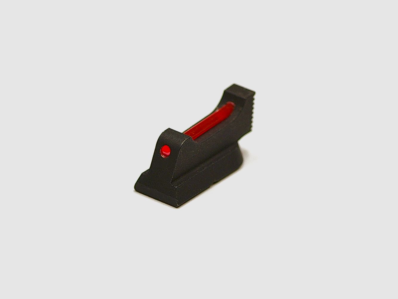 Eemann Tech front sight blade for CZ 75, CZ SHADOW 2, checkered, with 1mm light gathering rods
