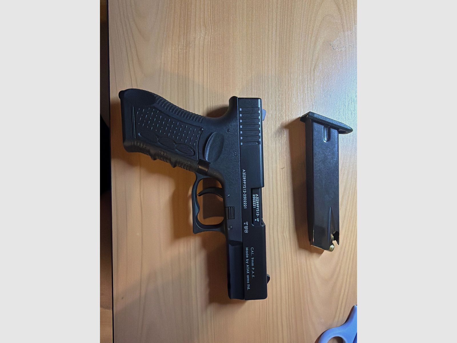 Zoraki 917 P Glock 7 Schreckschuss 9mm PTB