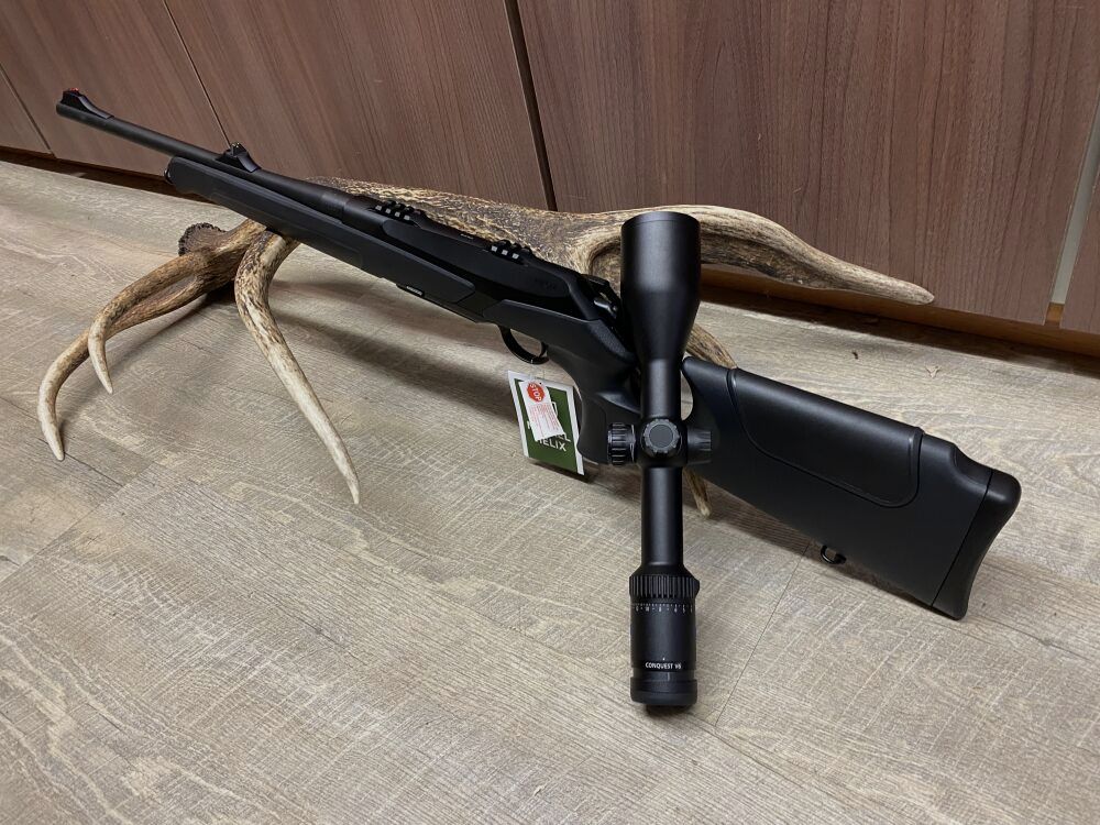 Merkel	 RX Helix Speedster Black, mit Zeiss Conquest V6 2,5-15x56, 51cm LL