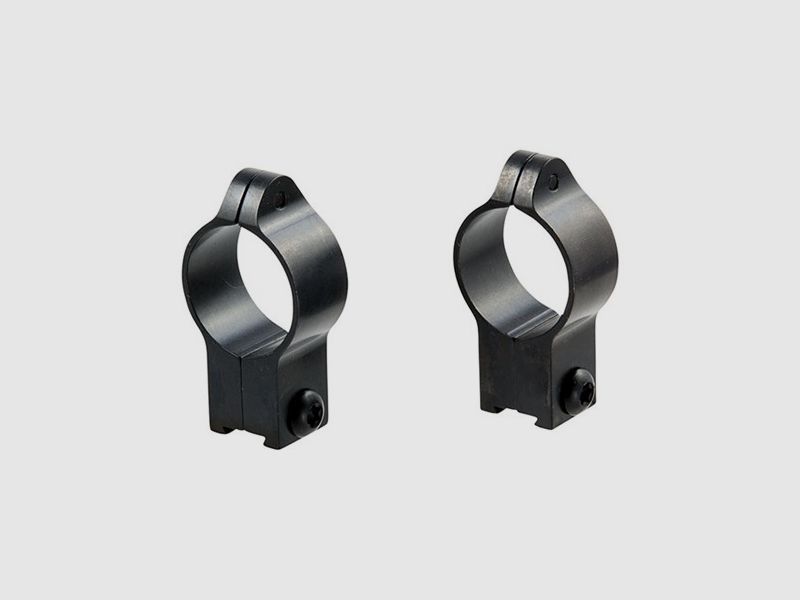 TALLEY 1″ HIGH (0.60″) 11MM CZ RINGS, BLACK, imagen 1 de 3