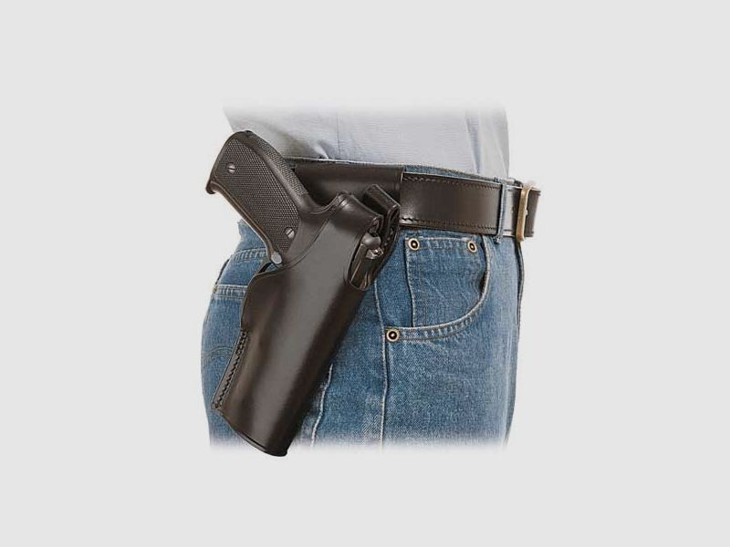SICKINGER fondina (in pelle) per Beretta 92F/Taurus PT 99/92 62168 -Spitfire nera