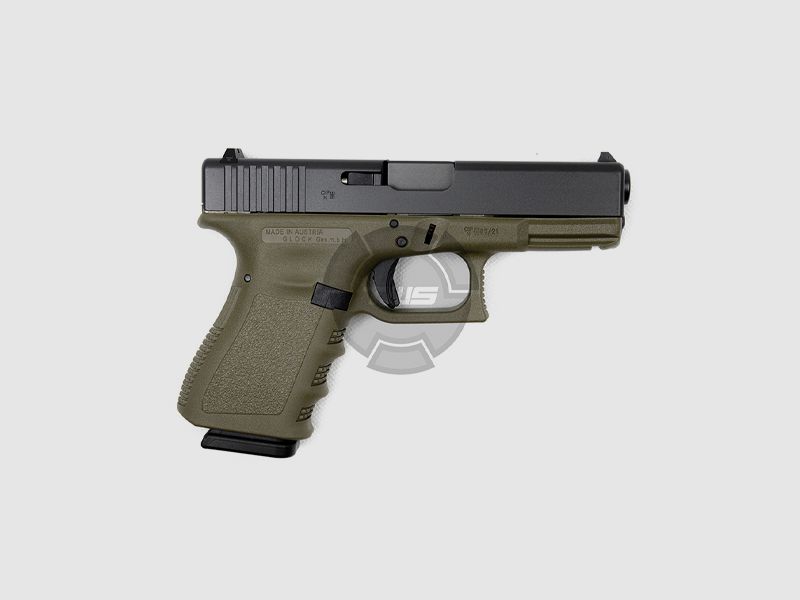 GLOCK 19 Gen3 Olive 9×19, Bild 2 von 2