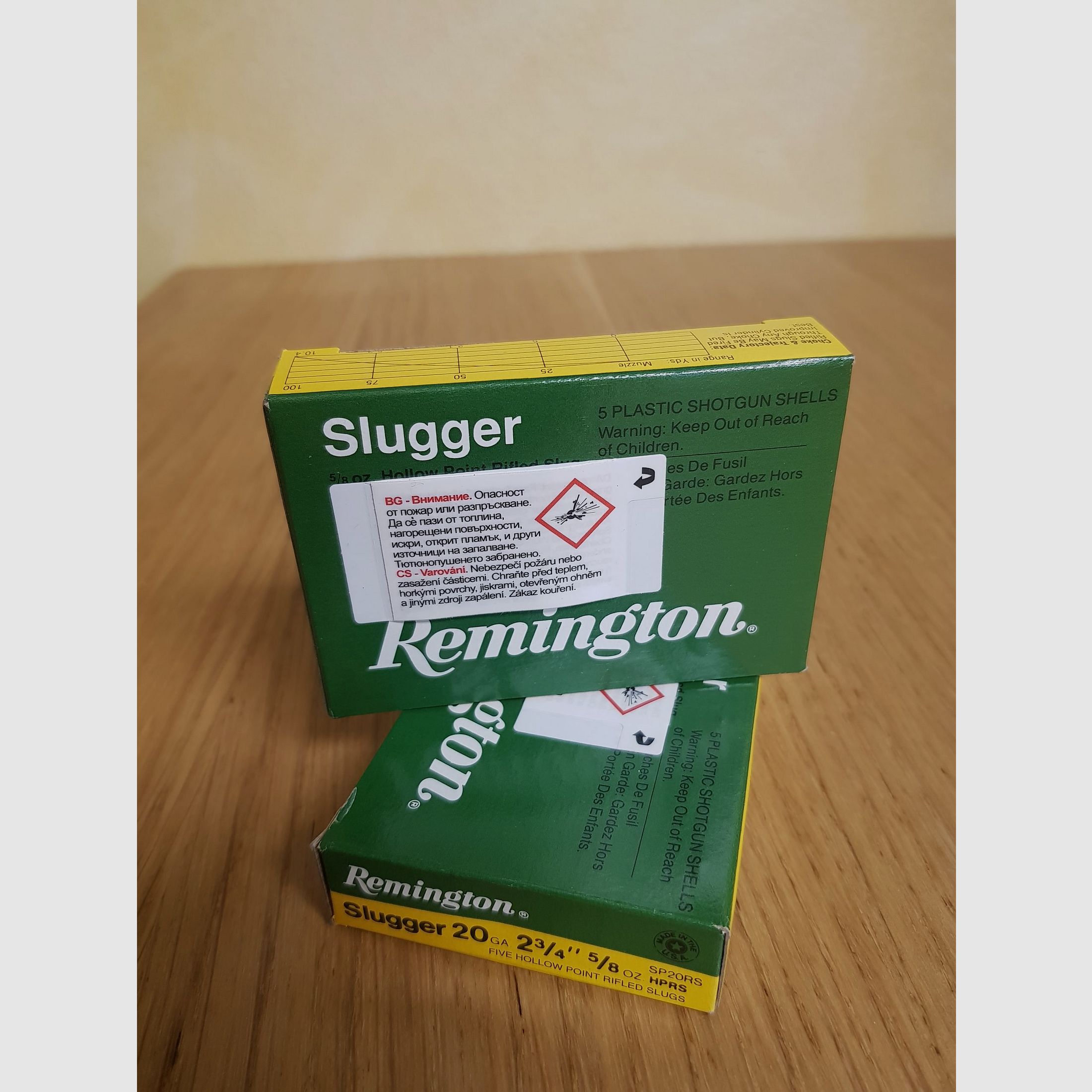 REMINGTON SLUGGER GESCHOSSE Kal. 20/70