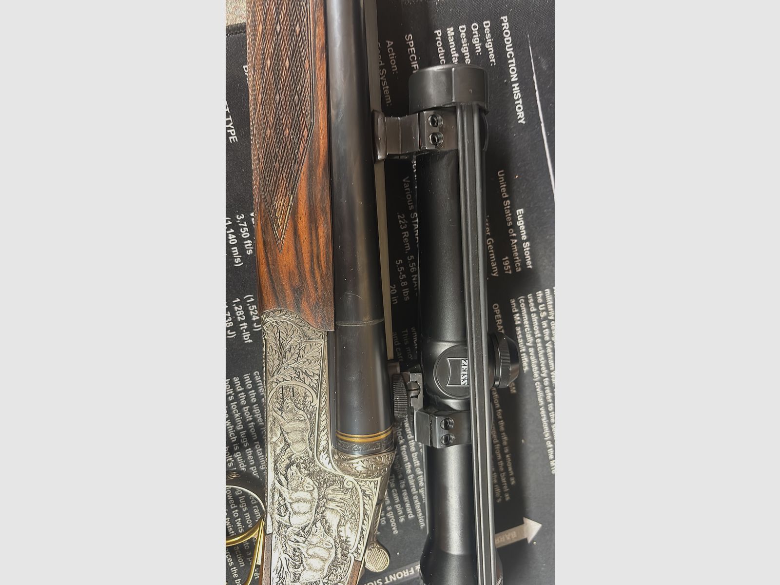 Krieghoff Neptun Primus drilling (doppelbüchsdrilling) 8x57IRS , 12/70