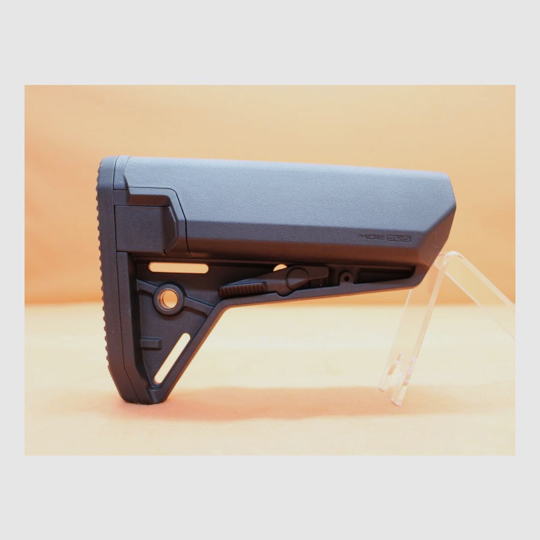 Magpul AR-15: Buttstock Magpul MOE SL-S (MAG653-BLK) MILSPEC Carbine Stock Polymer Black/ Schubschaft, Bild 2 von 5