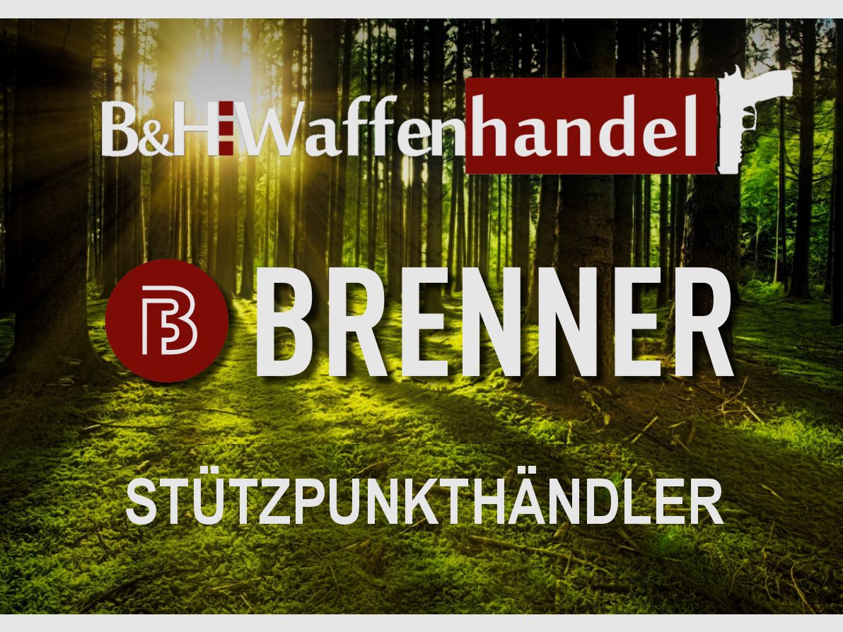 Neu: Brenner Komplettpaket BR20 Polymerschaft mit Kahles Helia 2.4-12x56i fertig montiert Jagd Repetierbüchse Komplettset (Best.Nr.: BR20PP11)