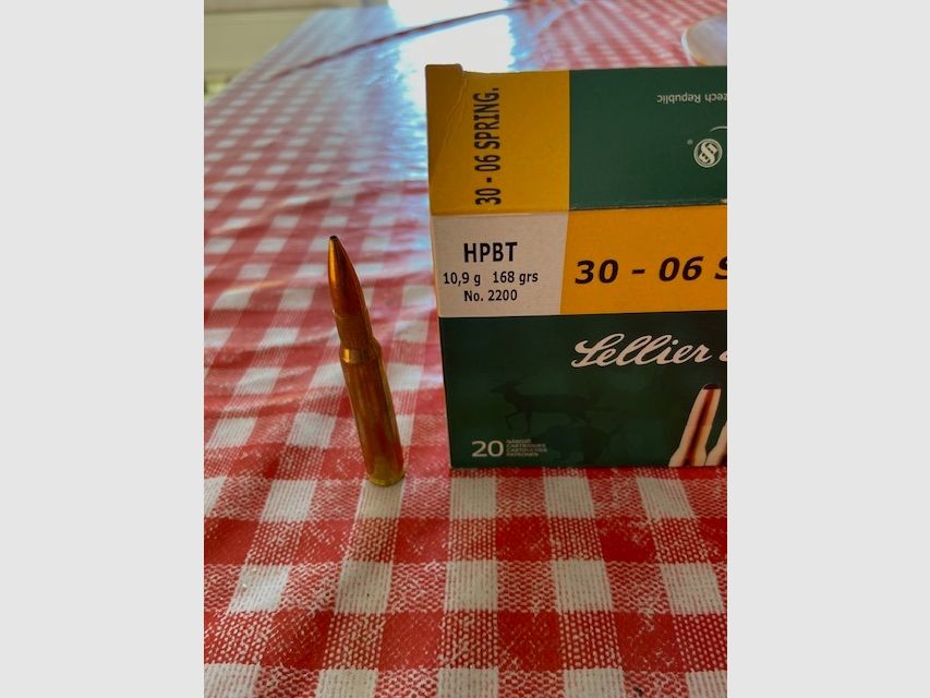 Cartuchos 30-06 Sprg. S&B