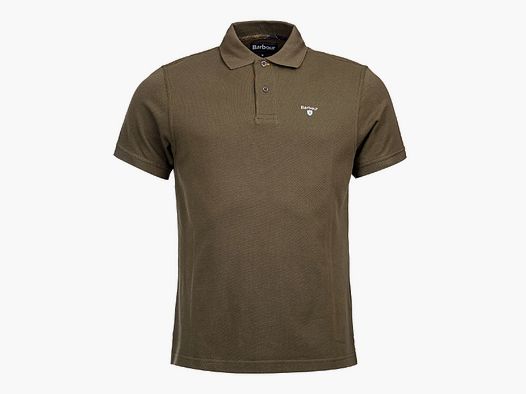 Barbour Poloshirt Tartan Pique Dk. olive/classic
