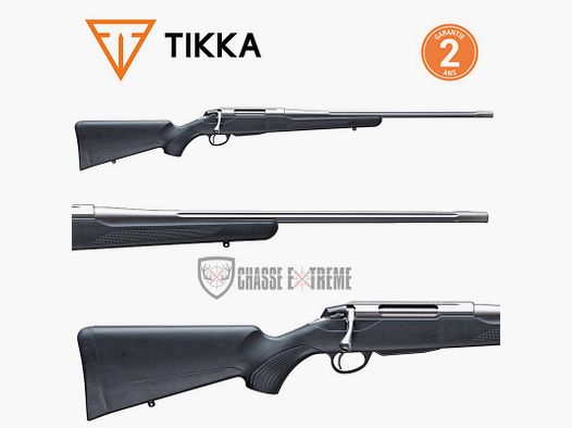 Carabine TIKKA T3x Superlite Flûtée Inox 62 Cm