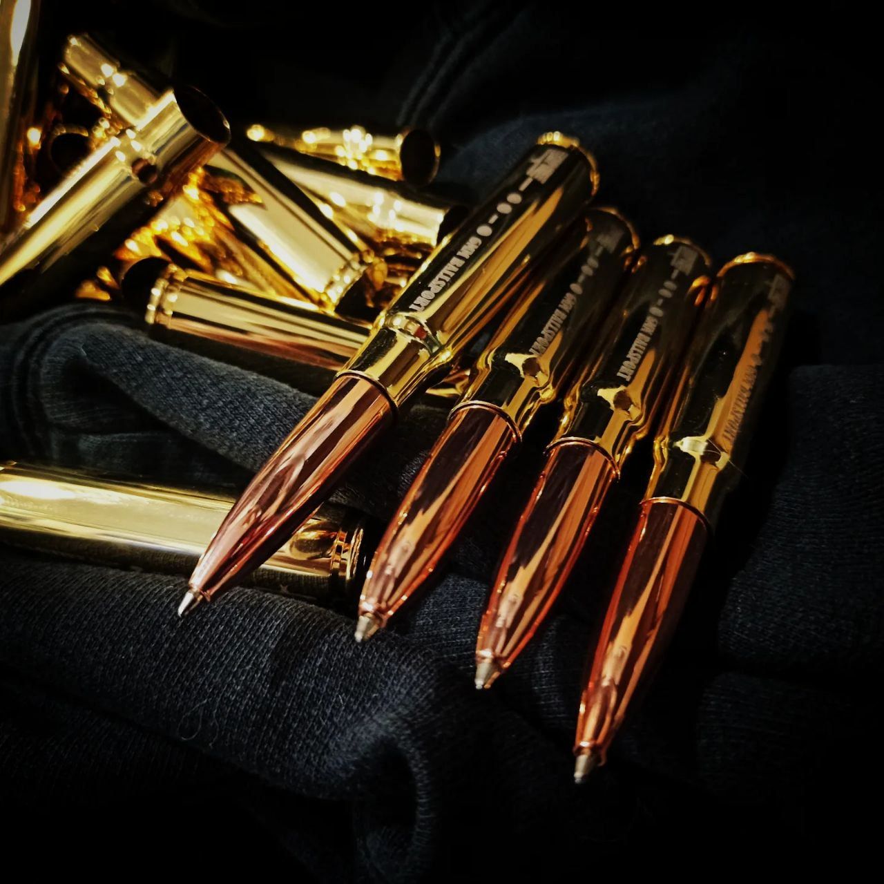 Stylo à bille en forme de cartouche Shop-Gun