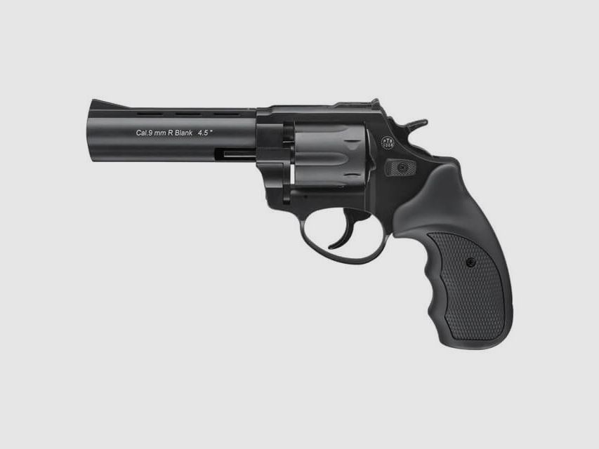 Zoraki R1 4,5 inch SRS-revolver zwart 9mm R.K.