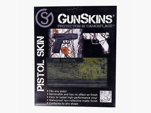 GunSkins Mag Skin Protection Pistolet OD Vert