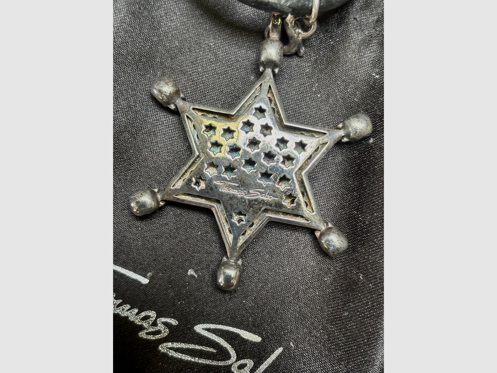 Sheriff Star real 925 silver by Thomas Sabo