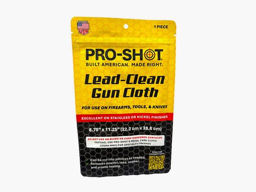 PRO SHOT LEAD CLEAN CLOTH