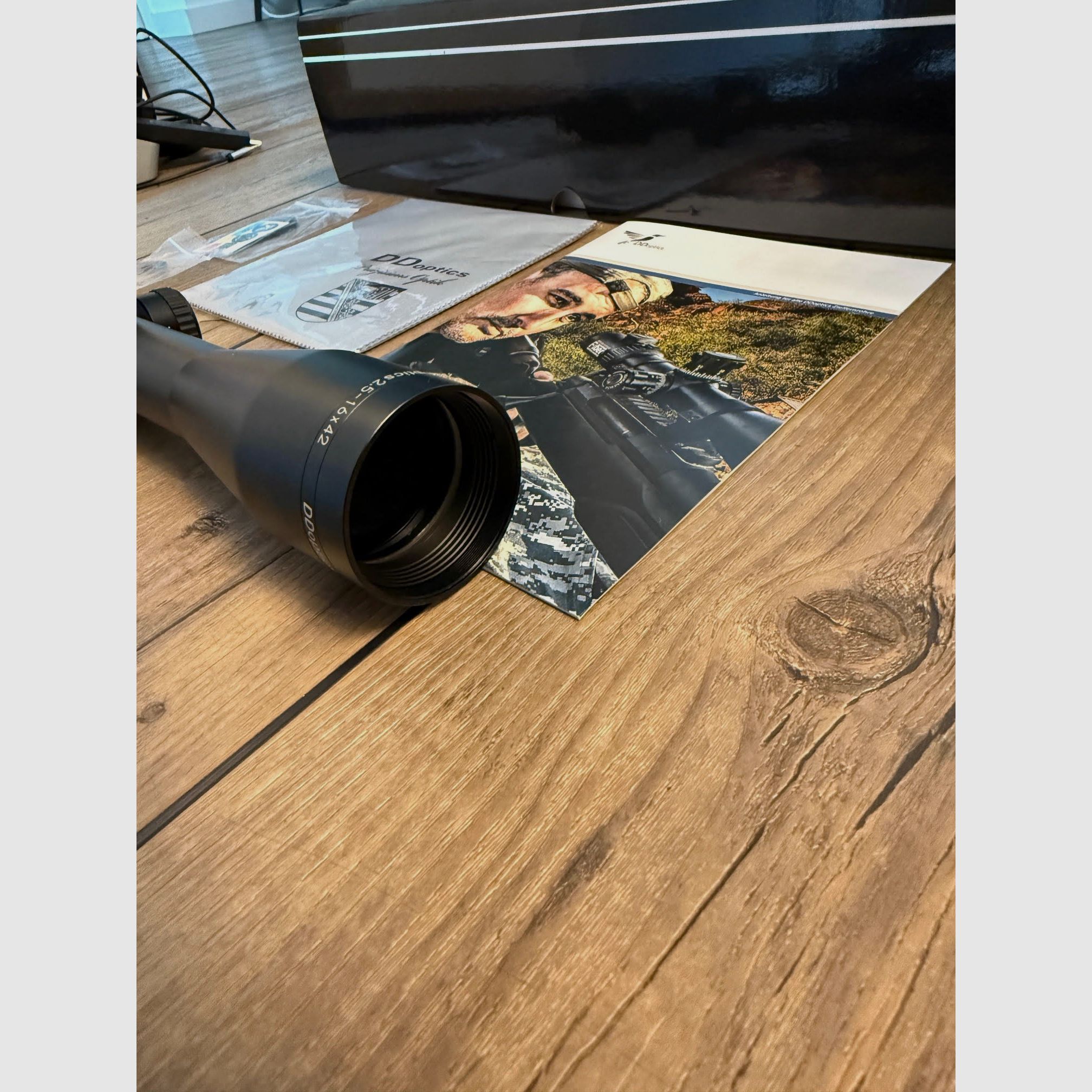 DDoptics Zielfernrohr Nighteagle V6 2,5-16x42 Gen3 MRAD A4N