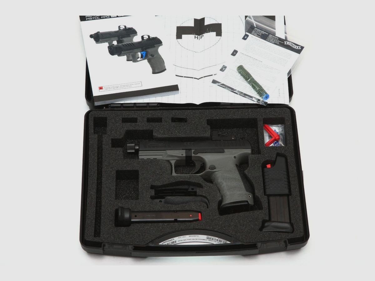 Walther PPQ M2 Q4 TAC Combo 9x19mm, Bild 2 von 7