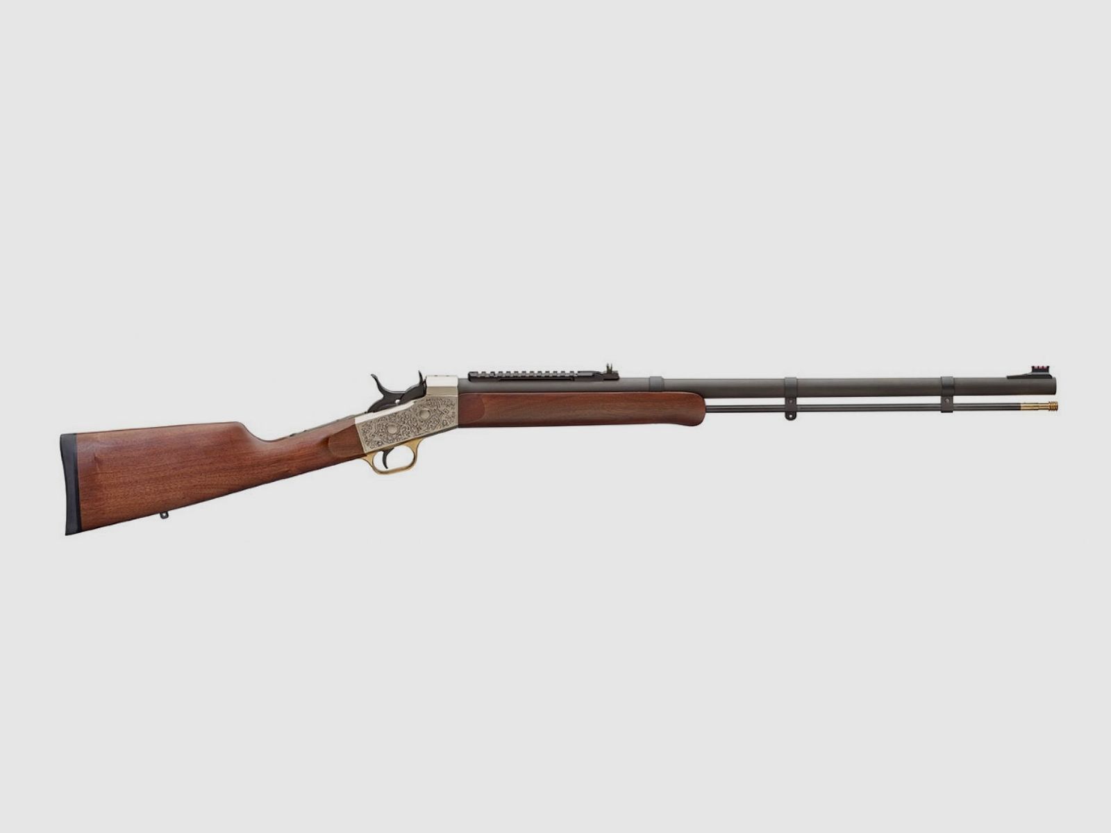 Pedersoli Rolling Block carabina de pólvora negra .50, imagen 1 de 5
