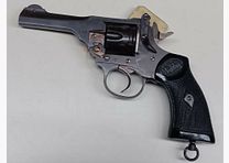 Webley & Scott break-action revolver