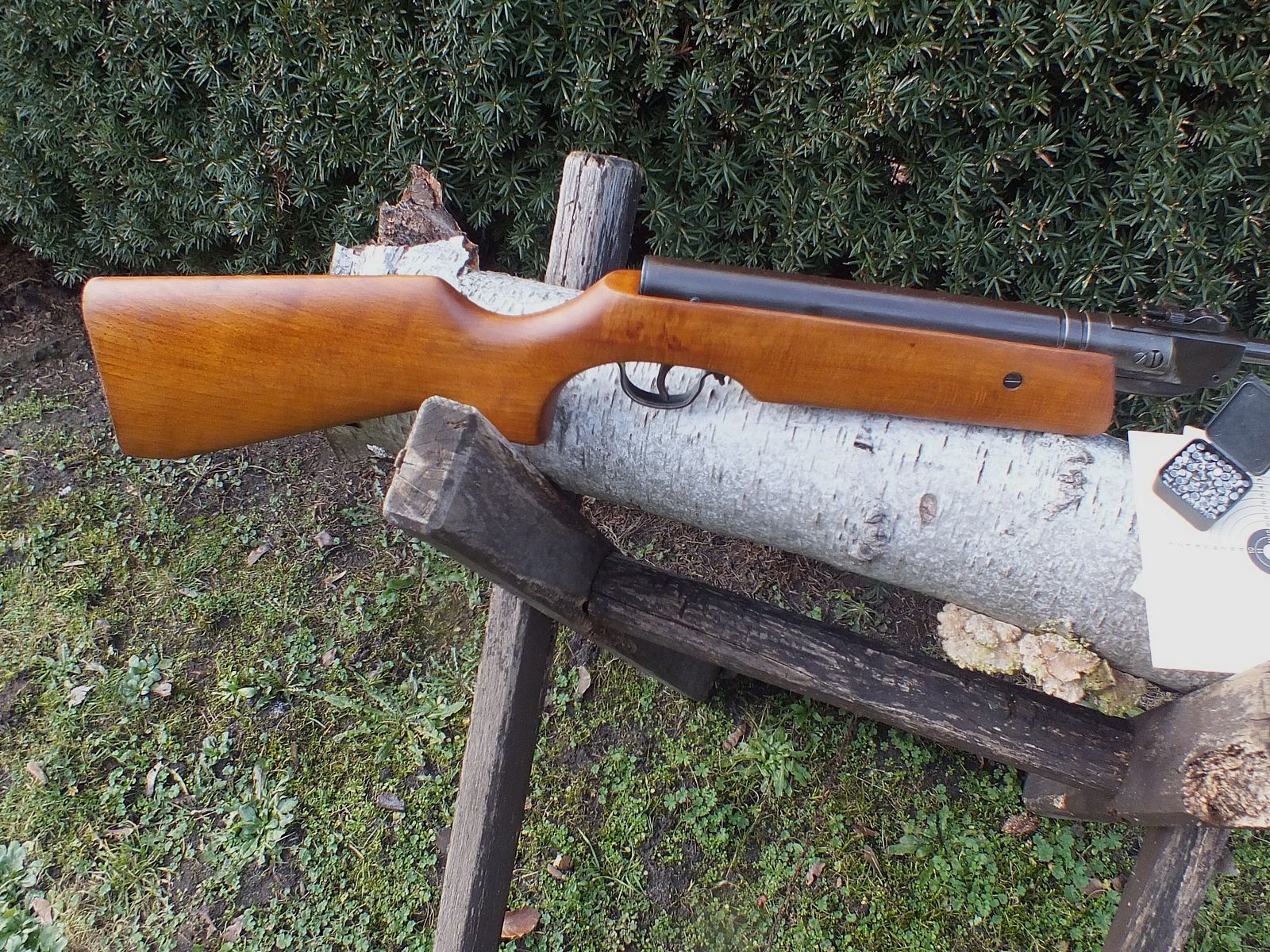 Rifle de aire comprimido Suhler Haenel 300- 3 con culata deportiva, RDA