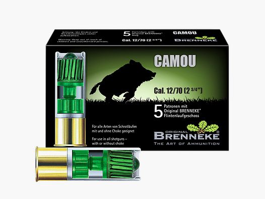 Brenneke 12/70 Camou 28,4g/440grs. – 5 pcs.