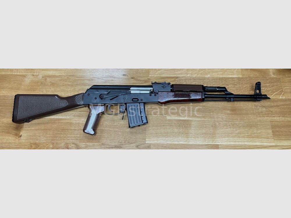 sportingly approved! WBP Jack - semi-automatic rifle .223Rem original GDR NVA attachments - system AKM AK47 AK74 - AKM muzzle flash suppressor