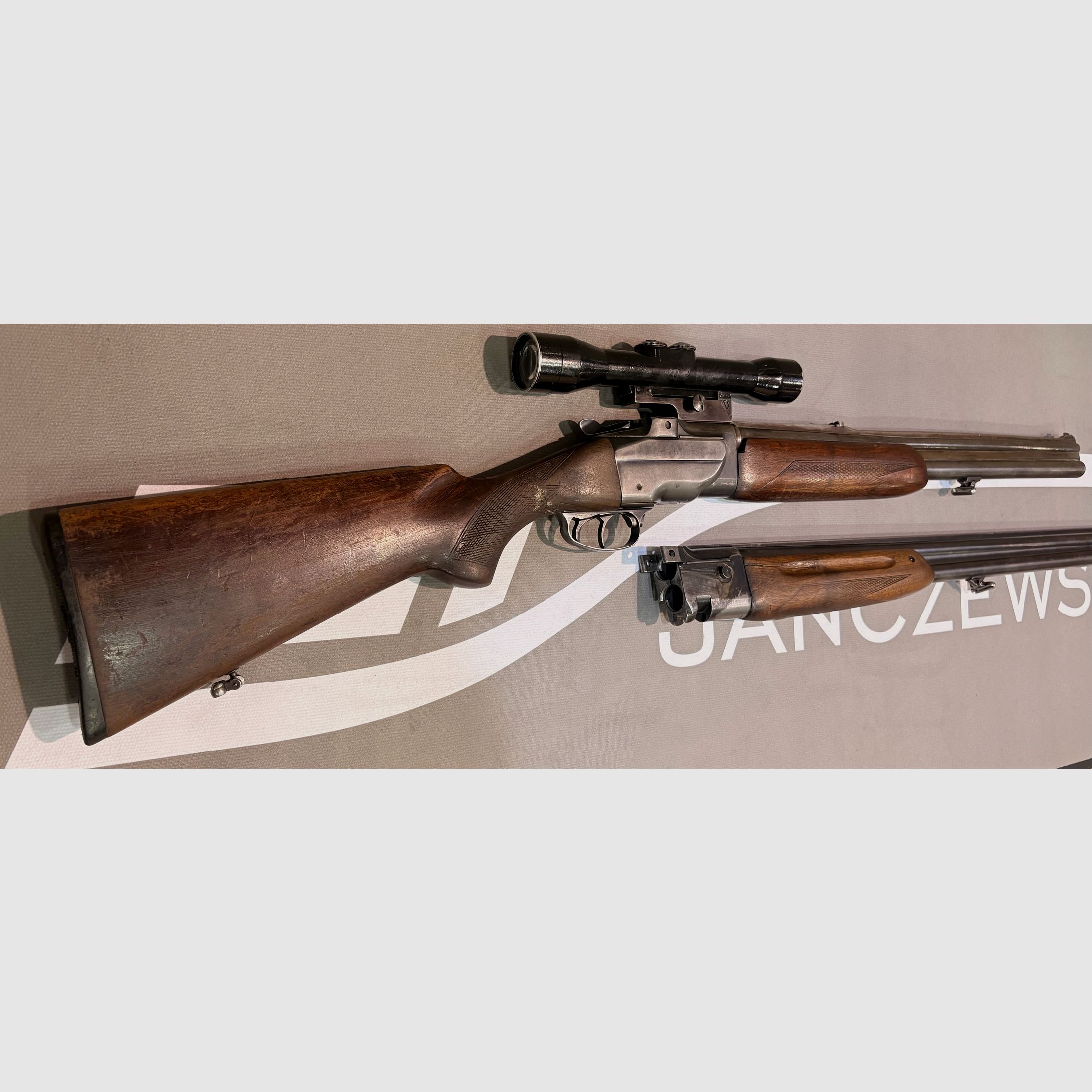 Brno ZH101 cal. 12/70 + cañones intercambiables para montería cal. 5,6x52R y 12/70 K08/26, imagen 2 de 5