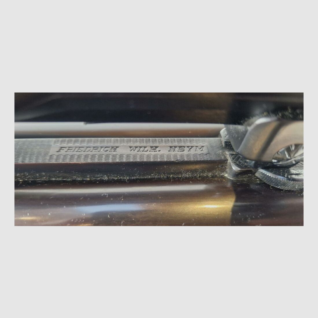Heym Mod. 37B Deluxe - 7x65R; 12/70 avec canon interchangeable - rare !!!