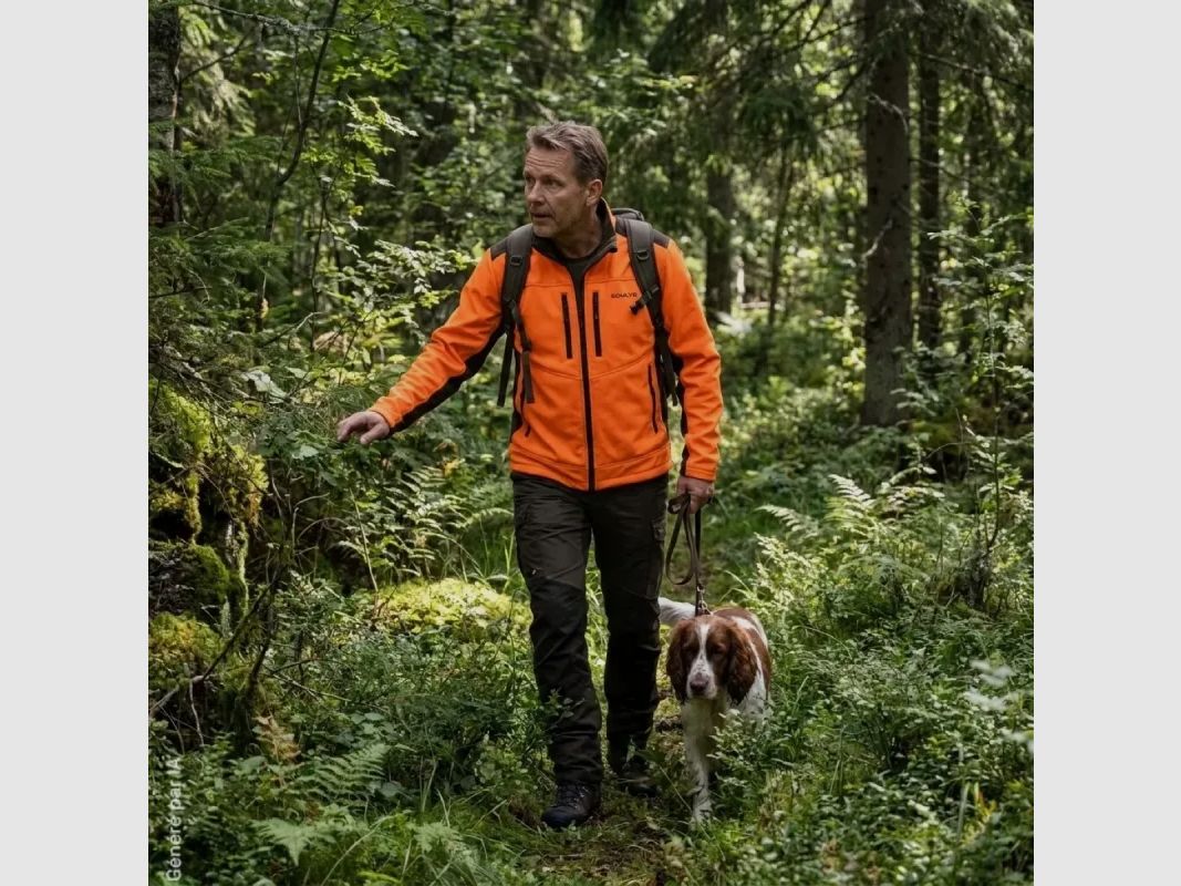 Wende-Fleecejacke Somlys orange/grün - SL-TEX GOLD, Bild 1 von 6