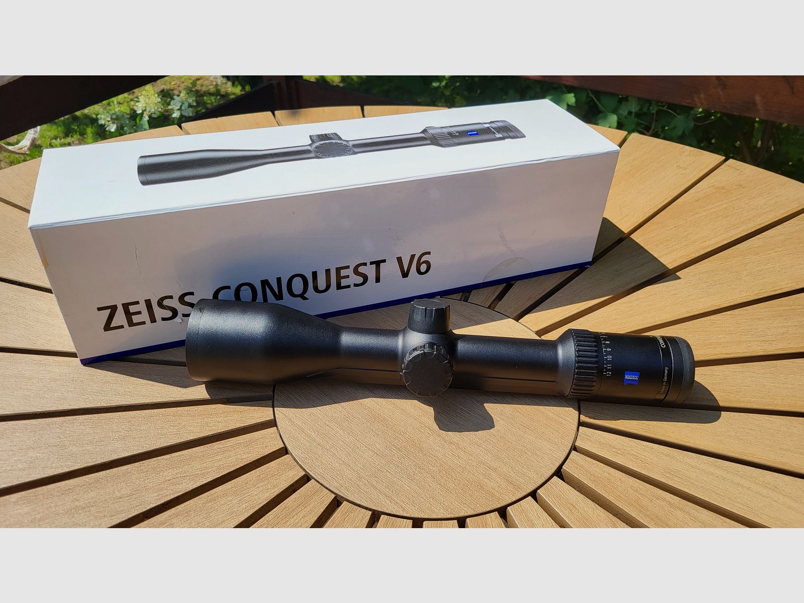 Zielfernrohr ZEISS Conquest V6 2-12x50 M (mit Schiene) mit Leuchtpunkt