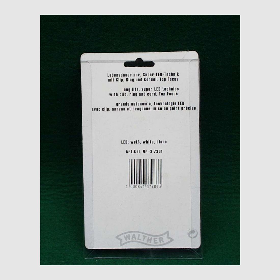 Walther	 Taschenlampe LED Mini Max