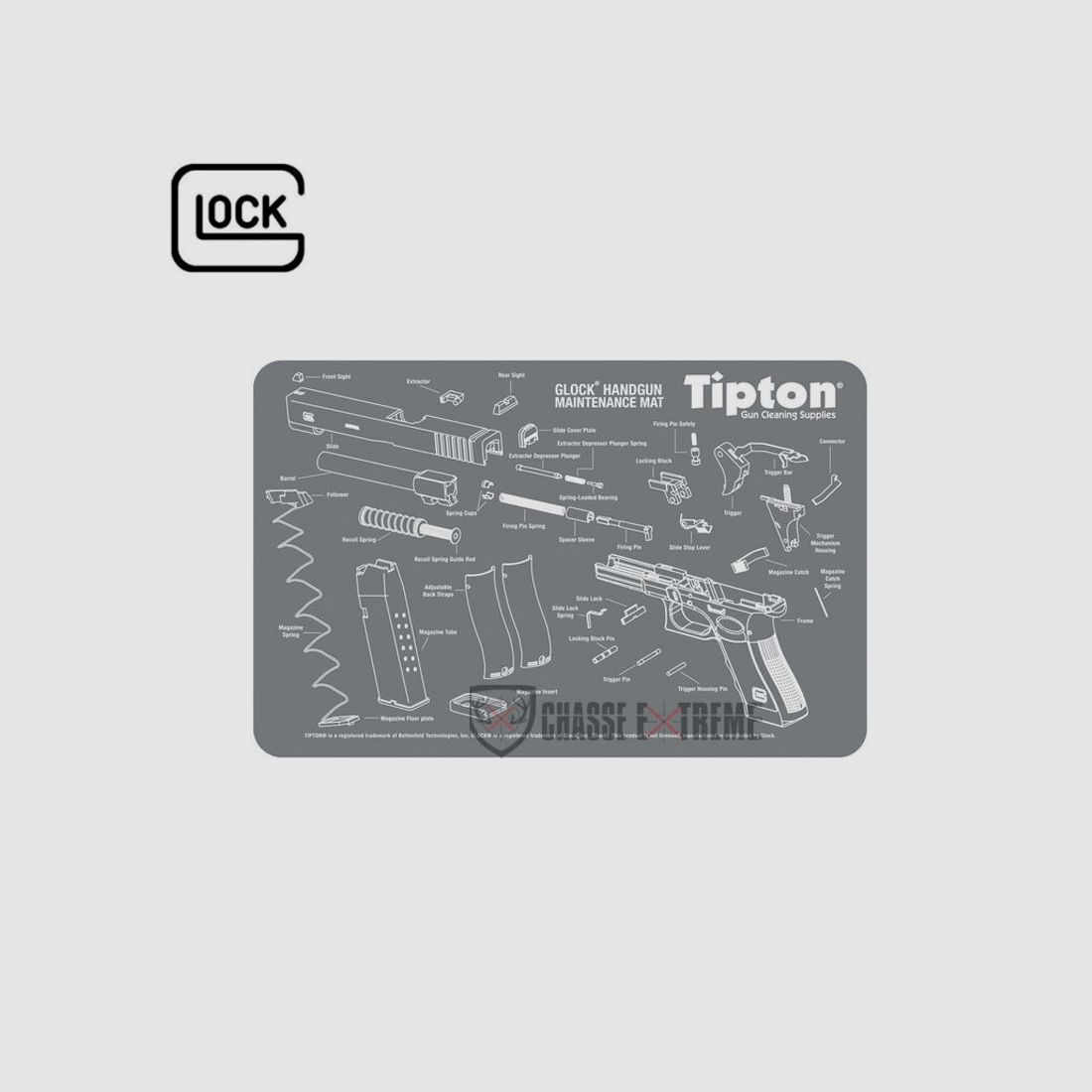 Tipton Montage Mat GLOCK, afbeelding 1 van 2