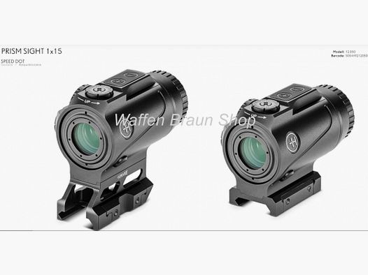 Hawke Prism Sight 1x15 Weaver / Micro T-2 FP