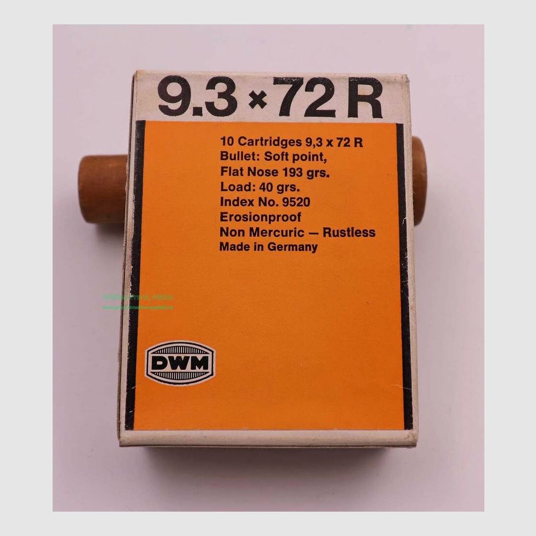 DWM, Berlin cartouches de fusil 9,3x72R