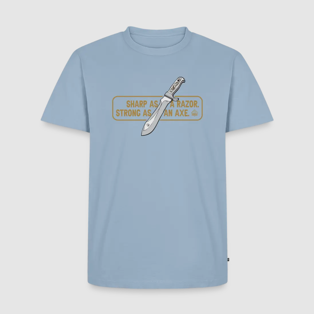 PUMA Men´s Premium T-Shirt "White Hunter Sharp & Strong"