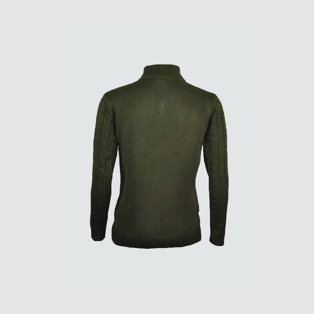 C.I.T. Woodland pull vert zippé pour femme, image 3 sur 3