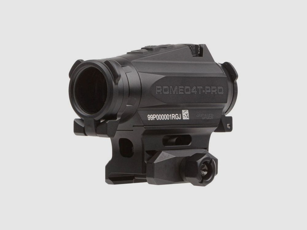SIG SAUER ROMEO4T-PRO schwarz | Quad Ballistic Circle Dot | 2 MOA
