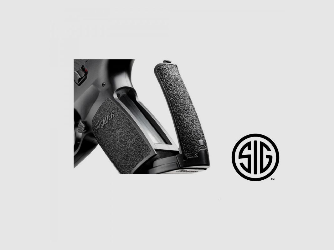 Pistole Sig Sauer P320 Black CO2 - 4,5 mm Diabolos / Stahl-BBs - Blowback, Bild 4 von 4