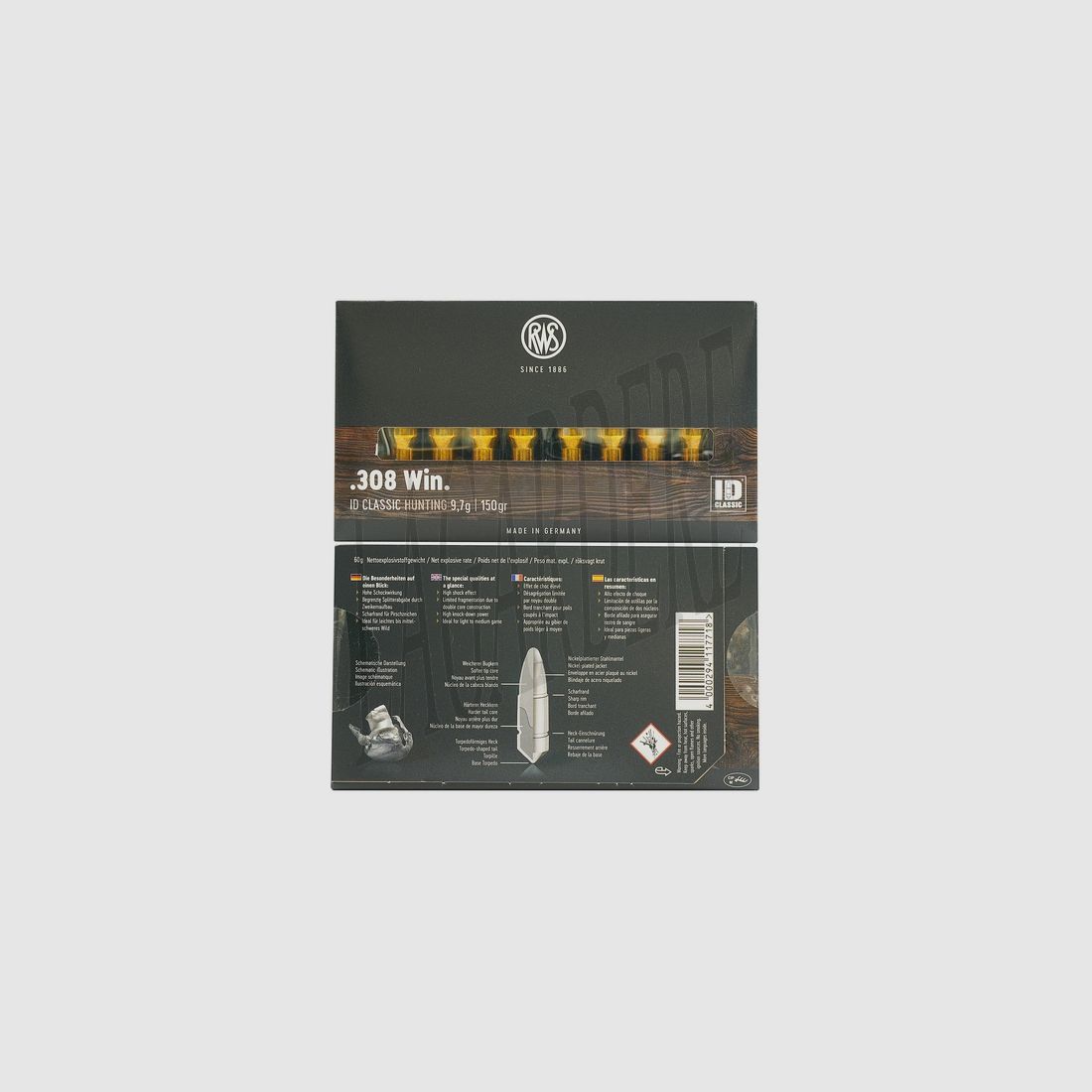 RWS ID CLASSIC 9,7G/150 GRS (PATRONE)