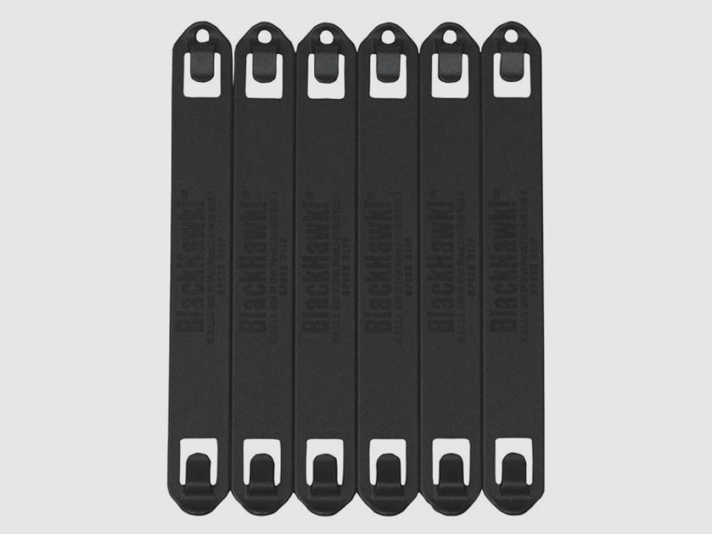 Schnellclips BLACKHAWK! S.T.R.I.K.E. oder PALS/MOLLE schwarz (6 Stk.) – 7″