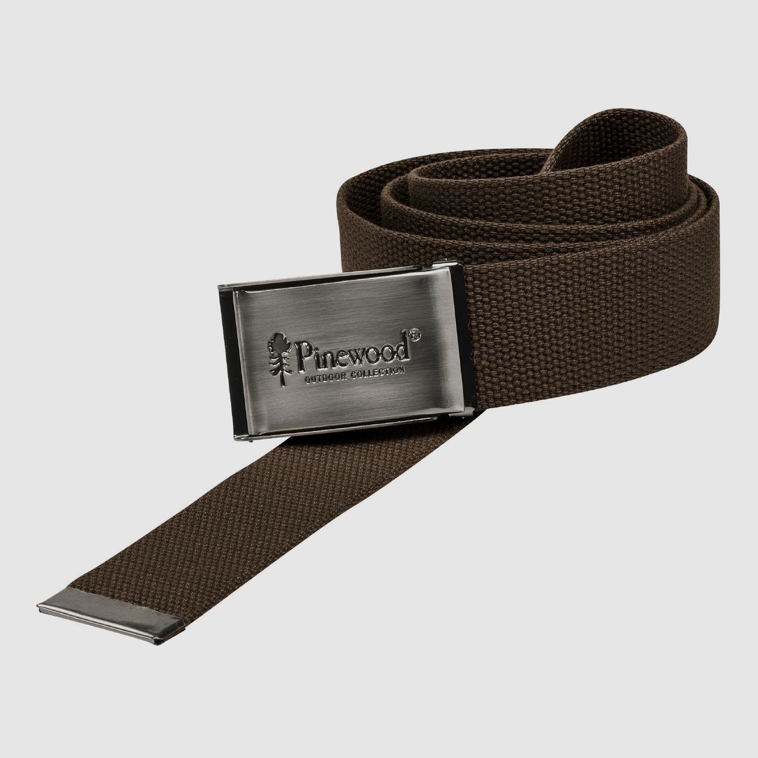 Pinewood Gürtel Canvas Brown