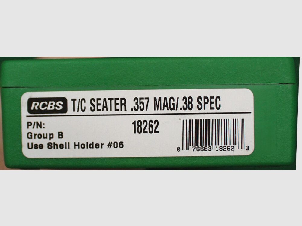 RCBS Matrice di caricamento Tapercrimp .357Mag/.38Spl.